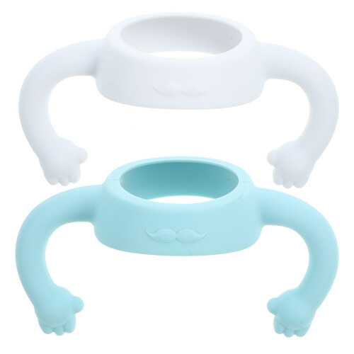 2 Stycken Babyflaska Handtag För Mataflaskor 2