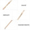 2St Bruids Haarstok Versiering Handgemaakt DIY Craft Decor 10
