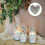 About 190 G Transparent Glasbloss Ljusstake Smyckesmaterial 7