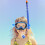 1 Set Barn Dykmask Snorkling Scubamask 3