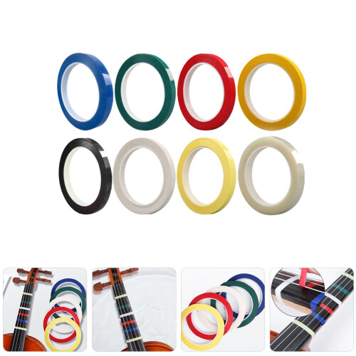 8Pcs Violin Greppbräda Fingerspetsband Märken Notpositioner 1