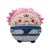 (Orange,30cm/11.81in)Jujutsu Kaisen Satoru Gojo Plush Toy Cute Cartoon Boy Children Holiday Gift Doll