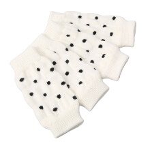 4Pcs XL Dog Elbow Protectors - Polka Dot Stretchy Dirt Resistant