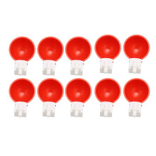 10 Stück Geflügel-Wasserbecher Automatische Hühnertränken für Enten Gänse Truthähne