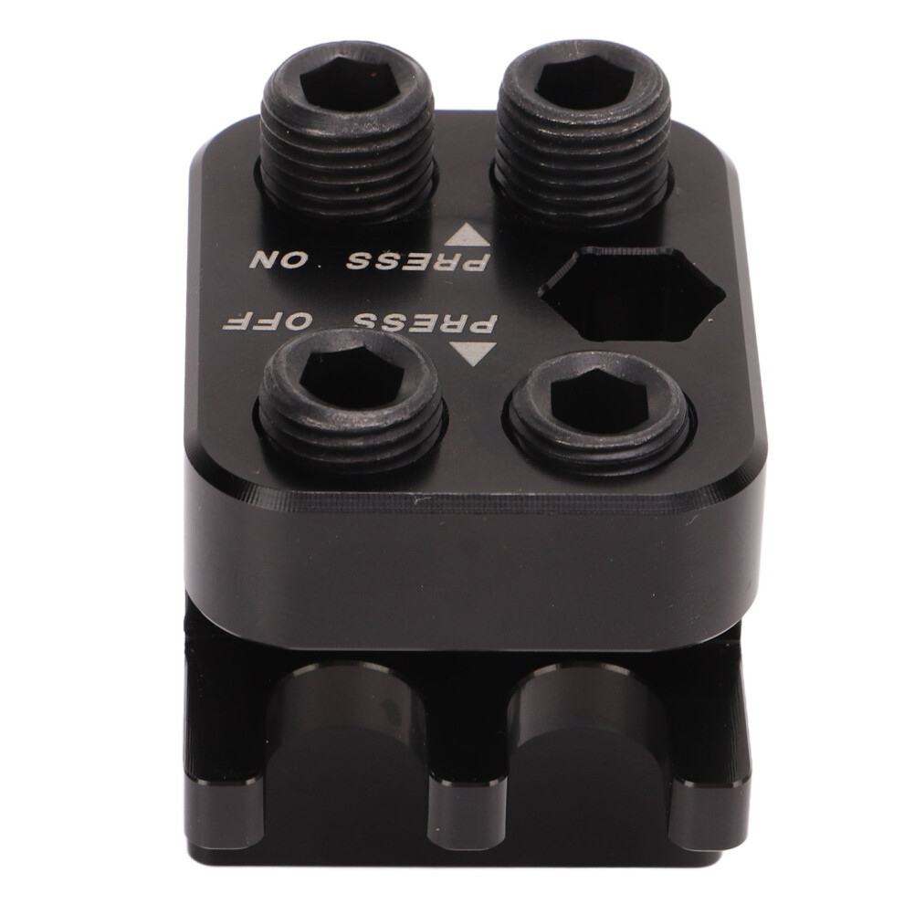 Motorcycle Atv Master Link Press Tool Billet Aluminum Anodized For 520 525 Black 4621356673937