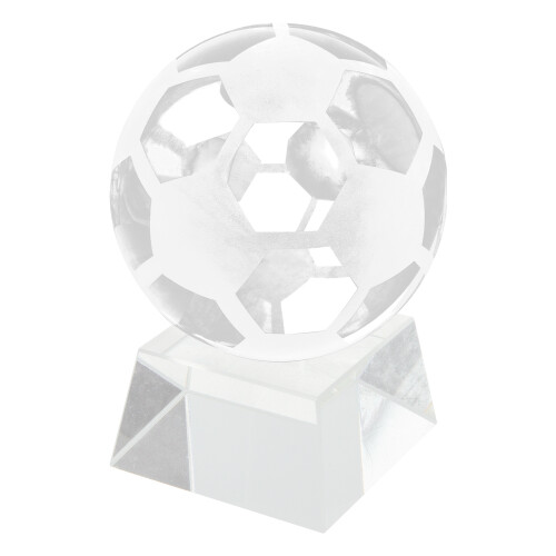 Kristallfotboll Fotplatta Transparent