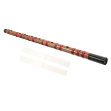 Bambooflöjt Långflöjt För Nybörjare Traditionellt Musikinstrument
