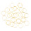 300Pcs Chandelier Connection Ring Diy Crystal Ball Lighting Accessory 1