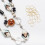 300Pcs Chandelier Connection Ring Diy Crystal Ball Lighting Accessory 9