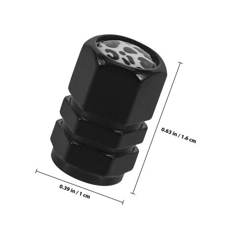 4St Däckventillock Av Aluminiumlegering Dammskydd För Bil 1
