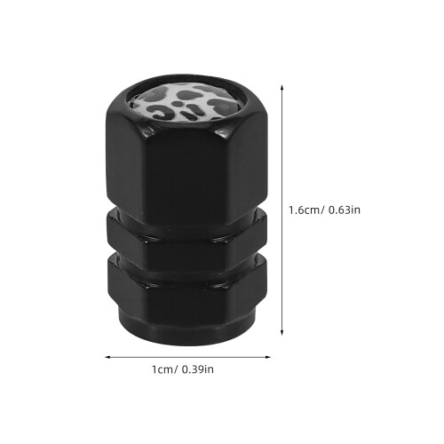 4St Däckventillock Av Aluminiumlegering Dammskydd För Bil 2