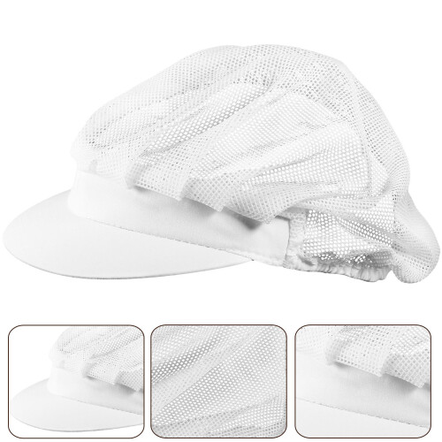 Chefhatt Kockhatt Kökshatt Servitörshatt Elastisk Bagerikappa Unisex 2