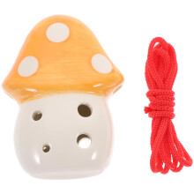Mushroom Ocarina Leksak För Börjare Blåsinstrument Barn 6-Håls