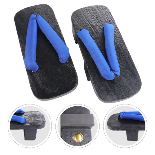 Clogs Flip-Flops Sommarplattform Storlek 38 (Blå ) 1