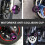 2St Motorcykel Modifierings Tillbehör Legering Kopp 8
