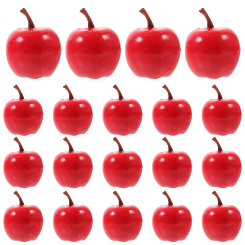 20 Pièces Mini De Simulation Réalistes Ornement 2