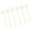 6Pcs Tomteparti Tomtommar Tomtostav För Barns 6