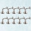 10Pcs Professionell Fast Rustfritt Handtag Väggfäste Stöd 9