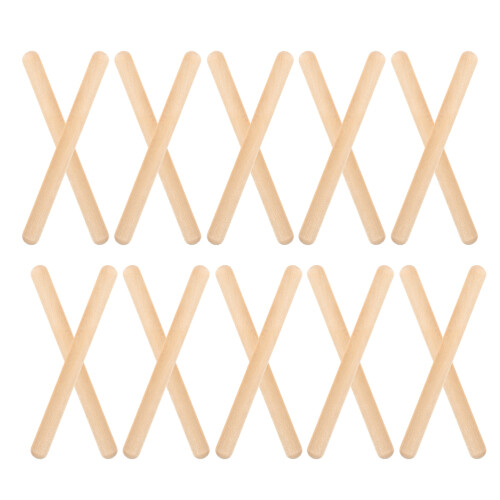 32Pcs Rhythm Sticks Perkussionsmusikinstrument Ljud Rhythm Sticks
