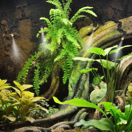 Justerbar Sprutmunstycke För Terrarium Växtbefuktning 1/4 2