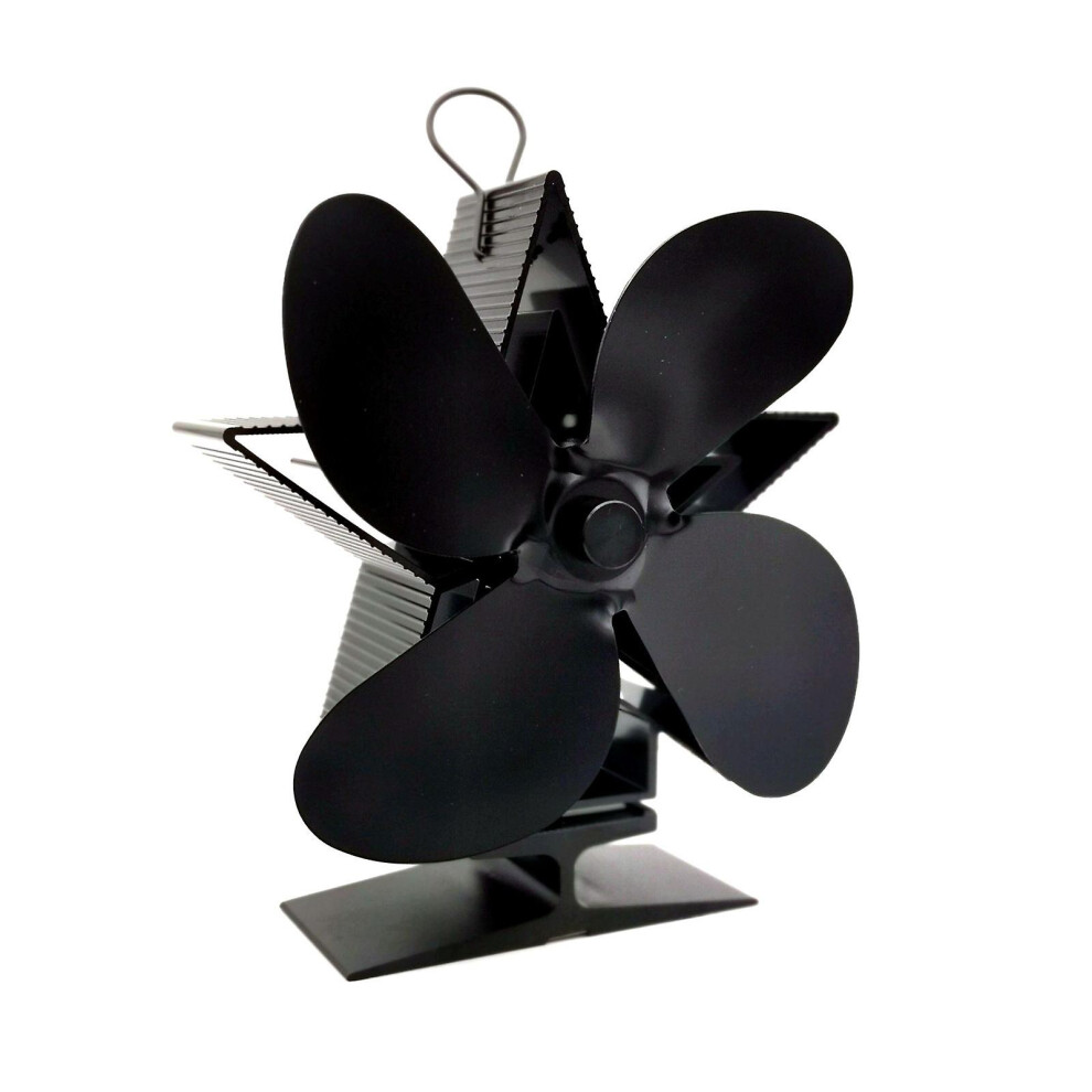 Kikidex (As Show, One Size) Fireplace Fan, Wood Thermal Fan, Quiet Design, Suitable For Household Ecological Heat Circulation - Star