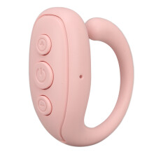 Pinkes Bluetooth-Fernbedienung für iOS & Android, 30mAh Akku, Lange Standby-Zeit