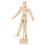 Träfigur Människa Mannekäng För Konstnärer Hem 1