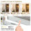 Vanity Desk Dressing Table with LED Lighted Mirror 9