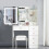 Vanity Desk Dressing Table with LED Lighted Mirror 1