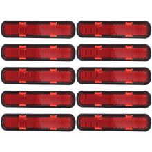 10Pcs Uppfartshållare Oval Framreflektor Skrua På Ersättning