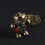 Compass Robot Fickur Nyckelring Halsband 7