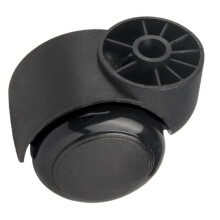(As show, One size) 2 Inch Black Silent Stemless Caster - Replacement Chair Wheels For Office Chairs - Furniture Casters - 5pcs