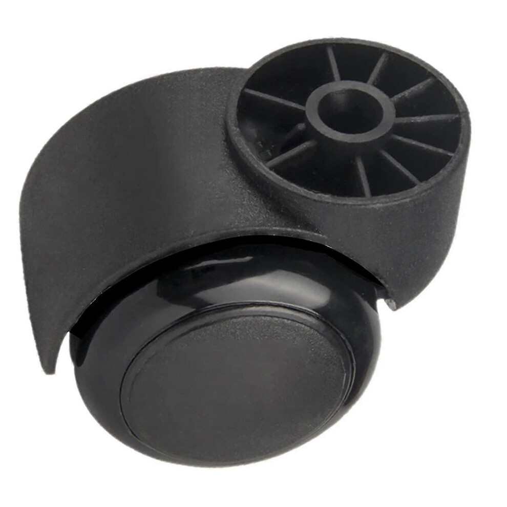 Kikidex (As Show, One Size) 2 Inch Silent Stemless Caster - Replacement Chair Wheels For Office Chairs - Furniture Casters - 5Pcs Black