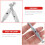 10Pcs Cassette Repair Device 86Mm Junction Box Tool 8