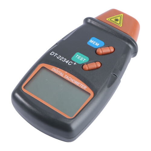 Batteridrivet Handhållit Mini Digitaldisplay Fototachometer Tach