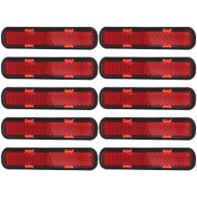 10Pcs Inläggsspegel Oval Framspegel Skruv På Ersättning