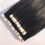 Human Hair Extensions Schwarz Echthaar Für Volumen 5