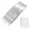 400 Pcs Transparent Vattentät Värme Krympning Påse 1