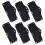 6Pcs Reusable Hard Hat Sweatband Black Polyester Sweat-Absorbing Bands 11