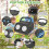 Electric Bubble Machine USB/Battery Dual Use 26-Hole Single-Cylinder 7