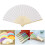 6Pcs Fällande Handfläkt Tom Kinesisk Barnkalas Present Diy 2
