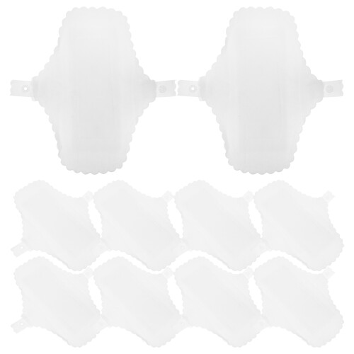 10Pcs Återanvändbara Tygbindor För Kvinnor Flickor 2