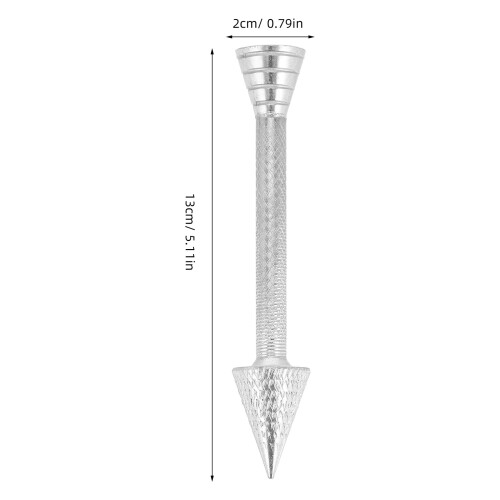 2 Stycken Aluminiumlegering Bagekon Behållare Smördegsspruta 1