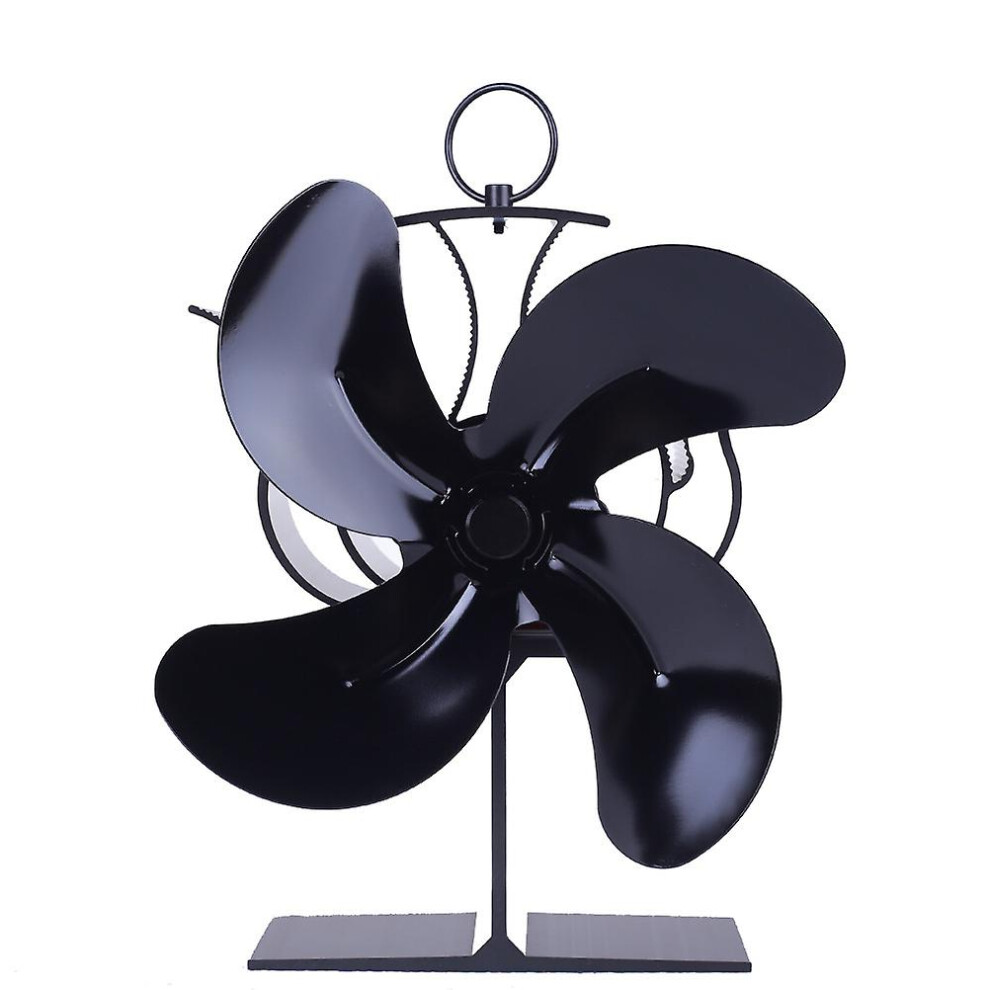 Kikidex (As Show, One Size) Fireplace Fan, Wood-Burning Thermal Fan, Quiet Design, Suitable For Household Ecological Heat Circulation -211316Cm