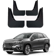 (As show, One size) 4pcs Car Mud Flaps for Suzuki S-Cross III 2022,Mud Flaps Splash Guards Fenders,Contoured Mud Flaps Splash Guard Kit Pair