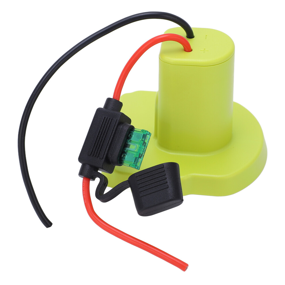 Universal Battery Adapter For 18V Devices With Fuse & 14Awg Wire For Diy Use 9411356679238