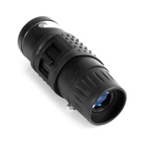 Pocket 7x18 Monocular Telescope 85x30mm Black Compact Travel