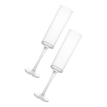 2 Stycken Klarplast Champagneglas För Bröllop Fest Tacksägelse