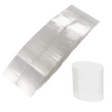 400Pcs Transparent Vattentät Krympt Seningssäck Flasktätning Film