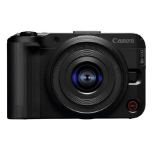 Canon EOS R50 V Kit with (RF-S 14-30mm f/4.5-6.3 IS STM PZ Lens) (Black) - Refurbished